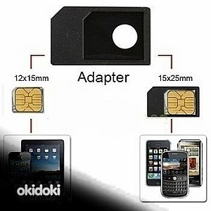 SIM kaardi adapterid