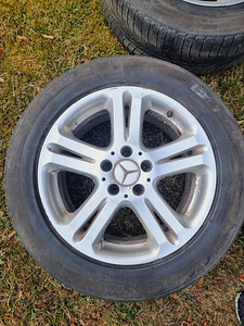 5x112 Mercedes-Benz Ml диски и шины 17" (5 фото из 8)