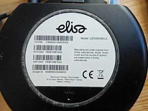 TV digibox Elisa UZW4026ELE, pult, kaablid (3 foto / 4)