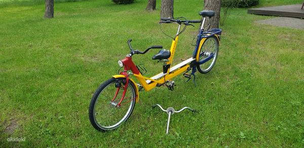 Тандемный велосипед для детей и взрослых (фото #3)