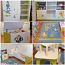 Мебель для детской комнаты Meblik Happy Animals тумбы, кровать, ковер, стол (фото #1)