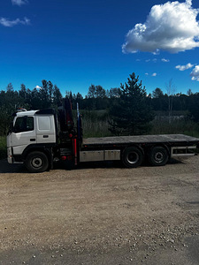 Töö autojuhile (C-kat) kraanaga autol – Volvo FM12 (4 foto / 4)
