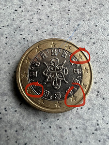 1 евро Португалия 2002 (2 фото из 2)