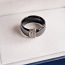 Браслет и кольцо, серебро 925/цирконы/керамика (фото #3)