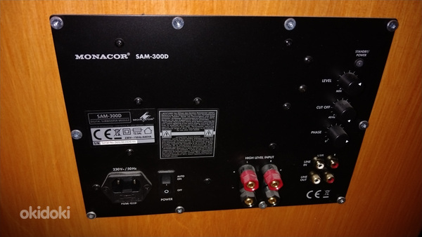 Басовый усилитель SAM-300D + корпус для 12" батареи в комнате (фото #1)