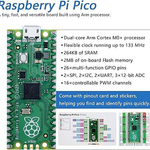 UUS! Raspberry Pi Pico stardikomplekt (3 foto / 10)