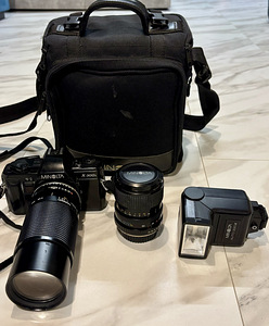Filmikaamera komplekt Minolta X-300s (4 foto / 7)