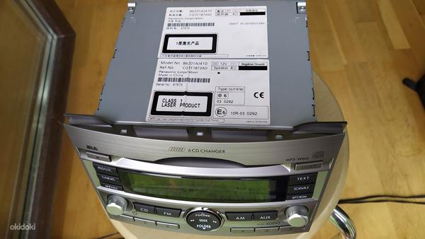 Subaru Legacy/Outback org. raadio Panasonic 6CD / MP3 / VWA (foto #2)