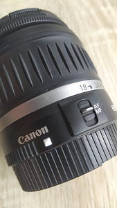 Canon EFS AF 18-55mm KIT objektiiv (2 foto / 6)