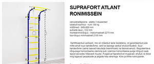 Võimlemissein Rootsi sein Ronimissein tarvikutega. Kiirusta! (3 foto / 5)