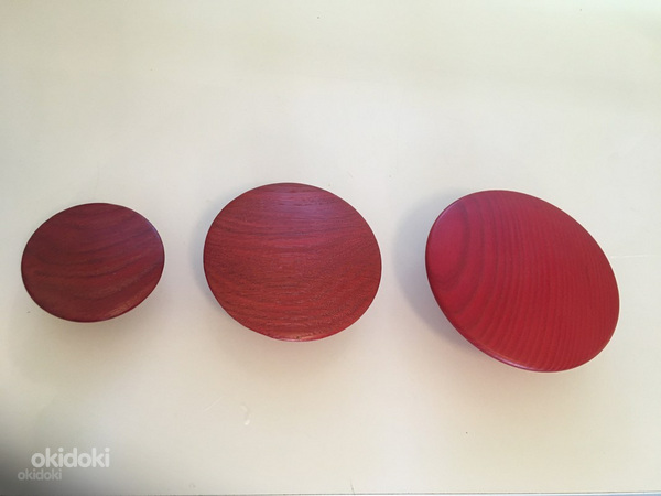 Disainnagi Nupud. puidust nagi, erinevad mõõdud. Riidepuu (foto #2)