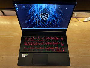 MSI GF63 (i7-10750H – 16GB – 512GB SSD – GTX1650) UUS aku (3 foto / 6)