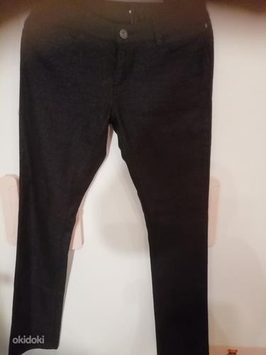 Uued Sädelevad mustad püksid /teksad 40 (foto #5)
