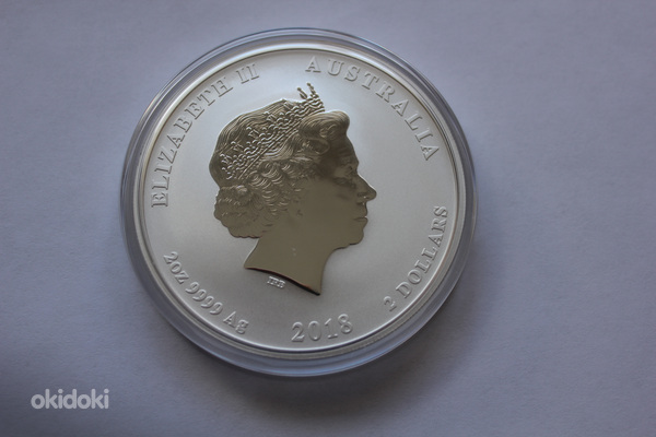 Серебряная монета Австралийский Лунар 2017 (фото #2)