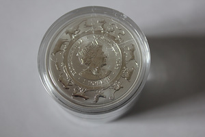 2023 1 oz $1 AUD jänise aasta hõbemünt (3 foto / 3)