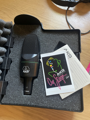 AKG C3000 kondensaatormikrofon – originaal, valmistatud Aust