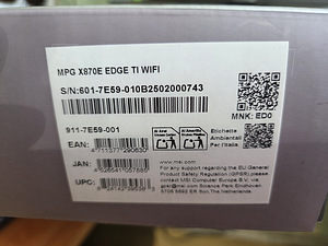 MSI MPG X870E Edge TI WIFI (4 foto / 4)