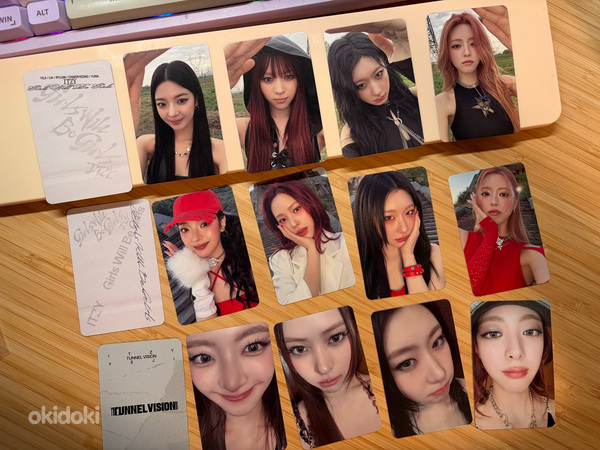 Itzy photocard sets