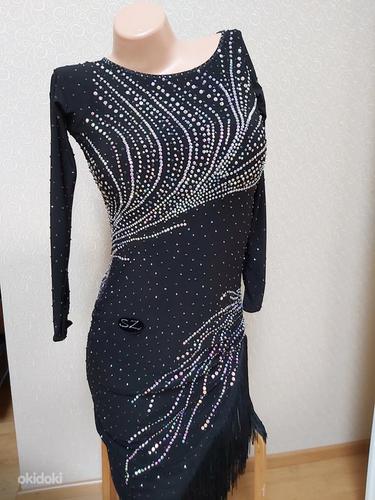 Латинское платье для соревнований по танцам S (фото #1)