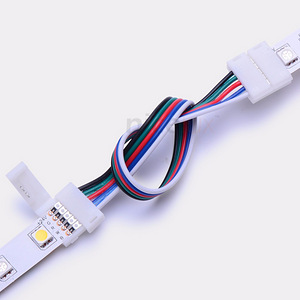 Коннектор 10 мм 5pin RGBW, Разъем 5Pin RGBW,RGBW крест L T (2 фото из 4)