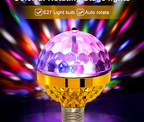 Светодиодный вращающийся диско-шар, лампа