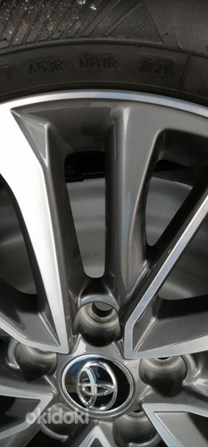 17"Toyota литые диски+шины Goodyear Efficient Grip Performan (фото #7)