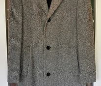 Мужское шерстяное пальто 48 р., почти не ношенное