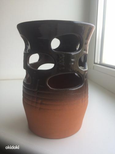 Керамические вазы и подсвечник (фото #3)