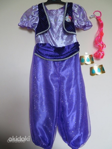 Uus Shimmer/Jasmin kostüüm,98/104,110/116,122/128,134/140 (foto #2)