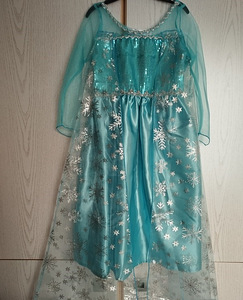 Uus Frozen Elsa kleit 110/116