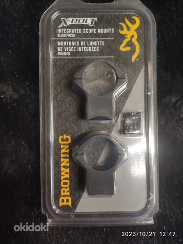 Кольца дюйм на browning x-bolt (фото #1)
