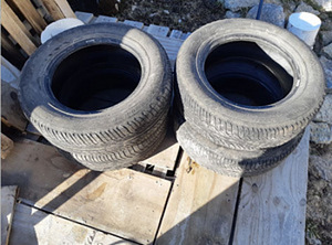 Kasutatud rehvid / Б/у резина 215/65 Michelin (3 фото из 3)