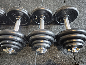 Tunturi hantlid metall 8kg - 30kg erinevad raskused (3 foto / 4)