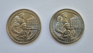 USA. quarter coin (4 foto / 4)