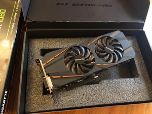 Gigabyte 1060 3GB Gaming G1 2 fans (2 foto / 3)