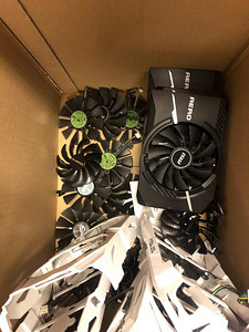 Ümbrised videokaartide tuulutusavade jaoks 1060 3GB ASUS MSI (2 foto / 2)