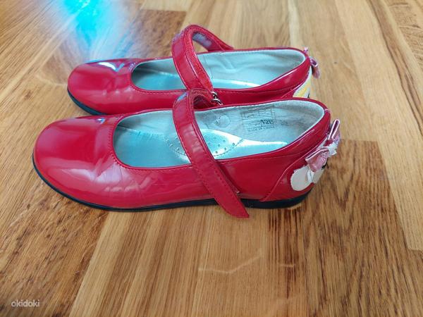 Красные формальные туфли s32 (фото #4)