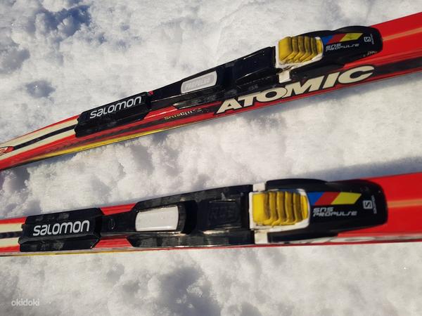 Лыжи ATOMIC и ботинки SNS Salomon (фото #2)