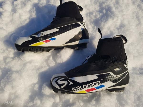 Лыжи ATOMIC и ботинки SNS Salomon (фото #9)