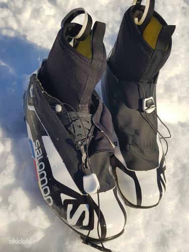 Лыжи ATOMIC и ботинки SNS Salomon (фото #10)