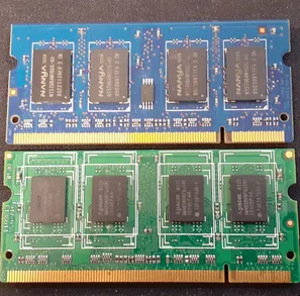 Sülearvuti mälu 1GB x 2 (2 foto / 2)
