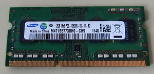 SAMSUNG 2GB 1Rx8 PC3-10600S 1333Mhz DDR3 RAM (1 foto / 1)