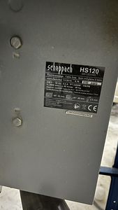 Platesaag Scheppach HS120 (1 foto / 1)