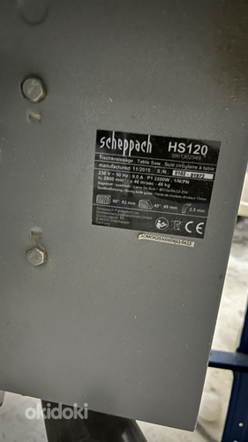 Platesaag Scheppach HS120