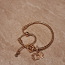 Pandora позолоченные браслет и 2 подвески (фото #1)