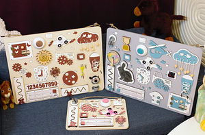 Arendav tegelustahvel beebile - Busy Board (5 foto / 10)