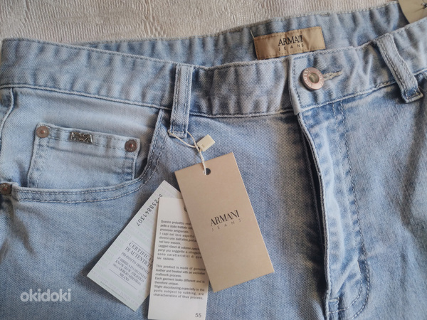 Мужские джинсовые шорты Emporio Armani (фото #2)