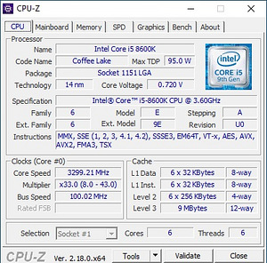 Mänguarvuti i5 8600k Palit GTX 1060 6g RAM 16g ddr4 (5 foto / 10)