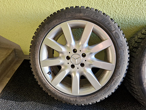 5x112 Mercedes-Benz 18" veljed + naastrehvid (3 foto / 9)