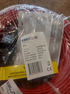 Põrandaküttekaablid nii sise- kui välistingimustes (3 foto / 4)